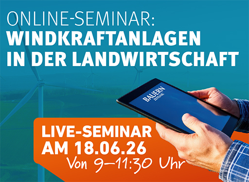 Aktuelles zu Nutzungsverträgen von Windkraftanlagen in der Landwirtschaft
