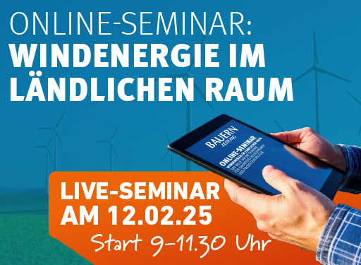 Live-Seminar: Windenergie im ländlichen Raum – Ihr Schlüssel zum Erfolg!